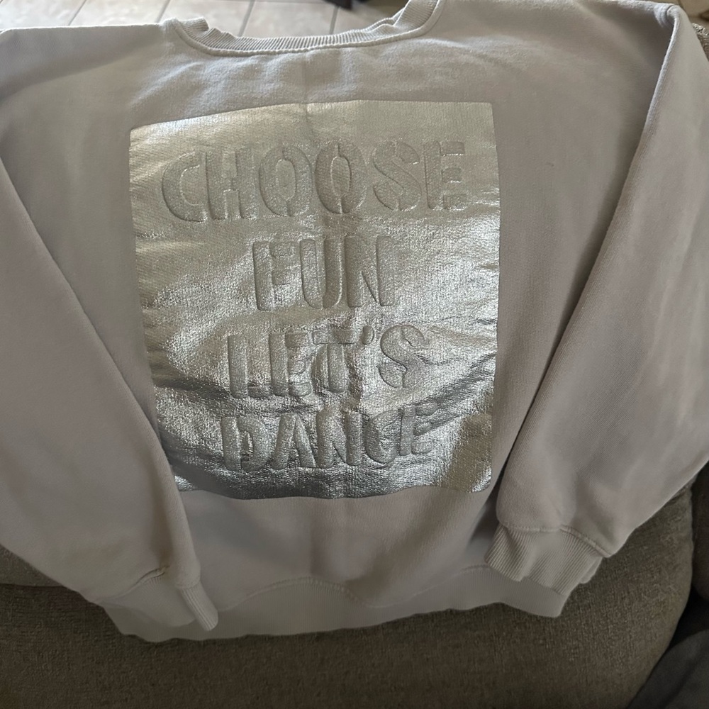 Zara Cream Cozy Sweatshirt